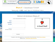 Tablet Screenshot of ilikeyou.nl